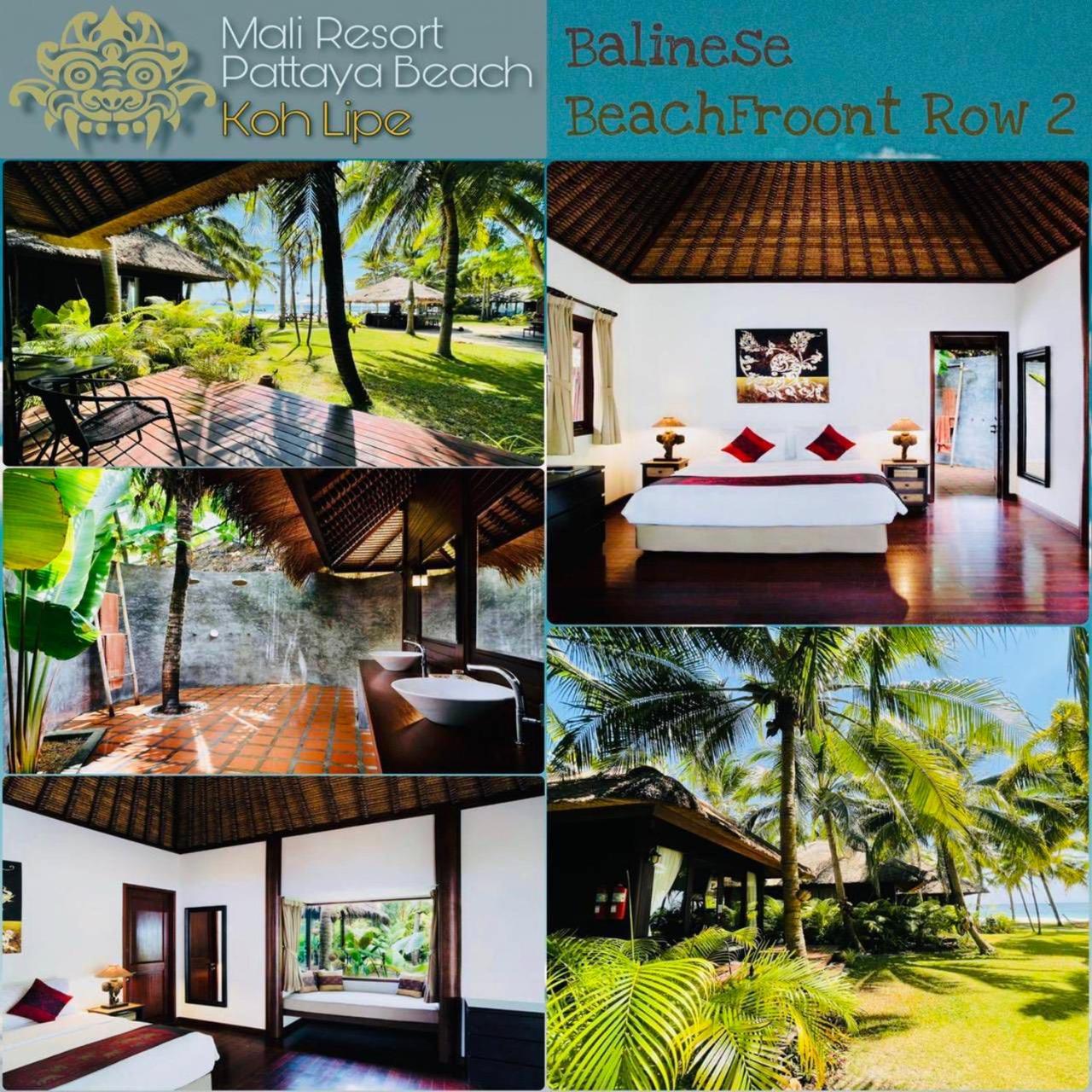 Mali Resort Pattaya Beach Lipe-sziget Kültér fotó
